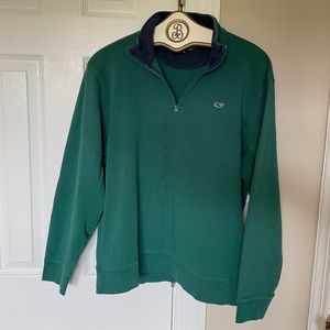 Vineyard Vines Green Quarter-Zip